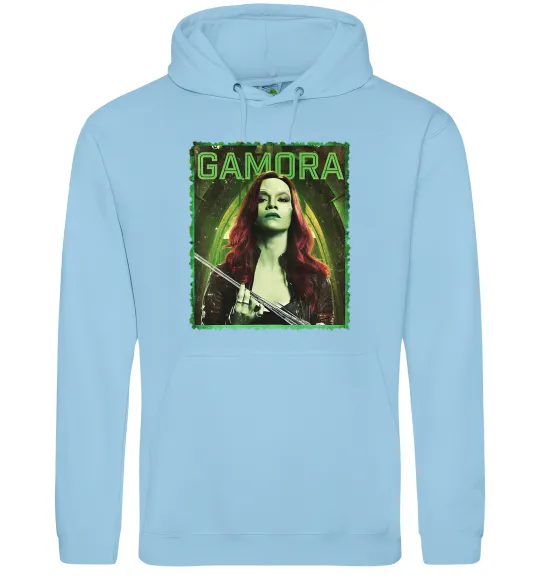Женская толстовка (худи) Gamora Голубой фото