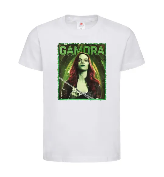 Детская футболка Gamora Белый фото
