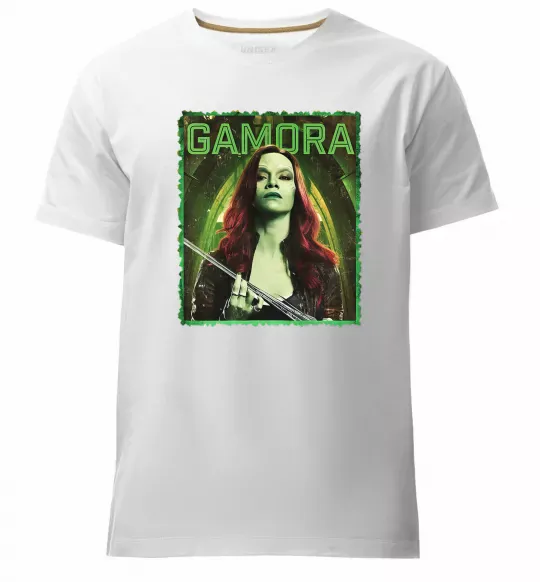 Чоловіча преміум футболка Gamora Білий фото