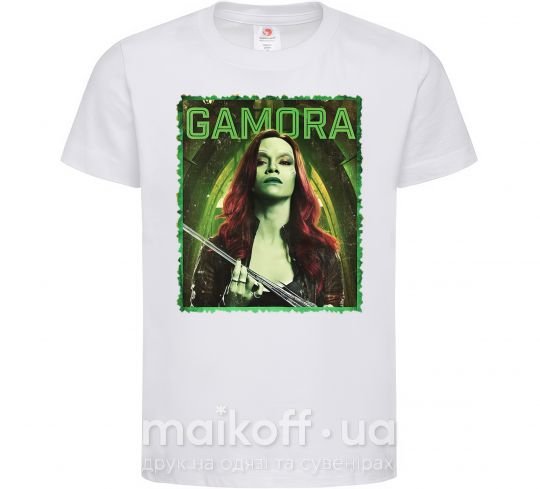 Детская футболка Gamora Белый фото