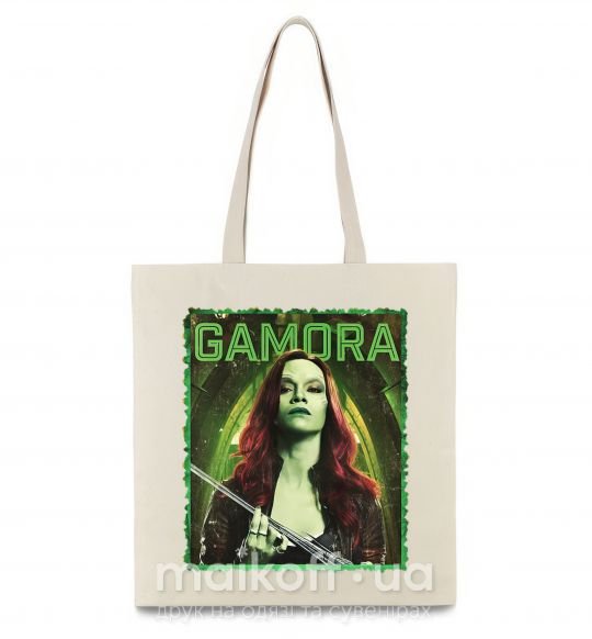 Еко-сумка Gamora Бежевий фото