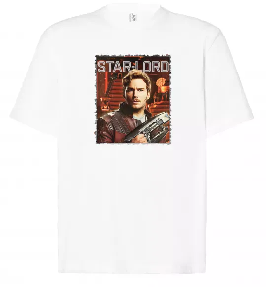 Футболка Оверсайз Star-lord Белый фото