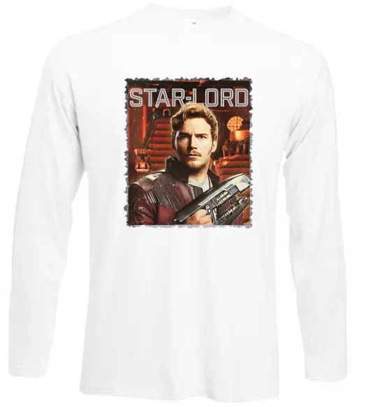 Лонгслив Star-lord Белый фото