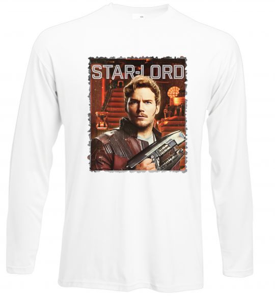 Лонгслів Star-lord Білий фото