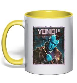 Чашка с цветной ручкой Yondu