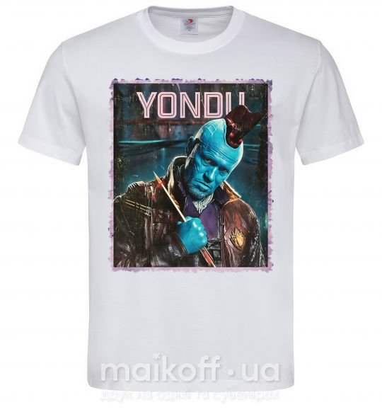 Чоловіча футболка Yondu Білий фото