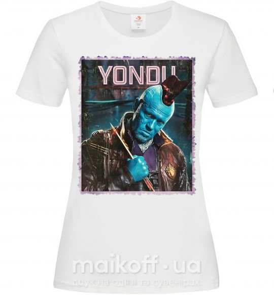 Женская футболка Yondu Белый фото