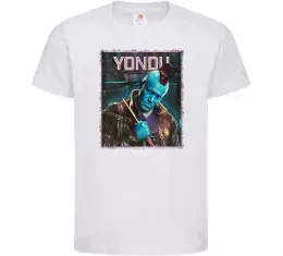 Детская футболка Yondu Белый фото
