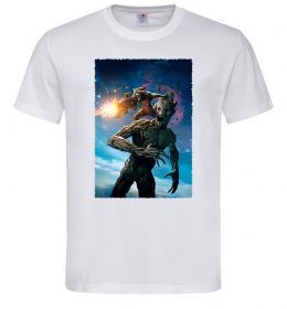 Мужская футболка Грут і Ракета Мужская футболка Грут і Ракета