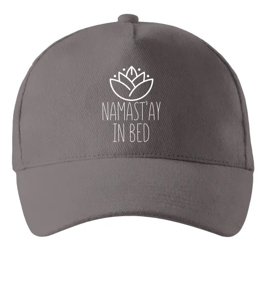 Кепка Namast'ay in bed Сірий фото