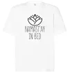Футболка Оверсайз Namast'ay in bed Білий фото