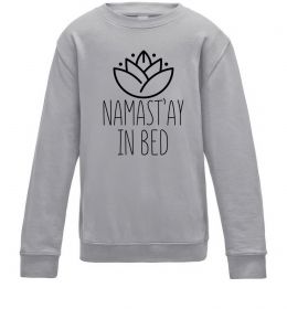 Дитячий світшот Namast'ay in bed