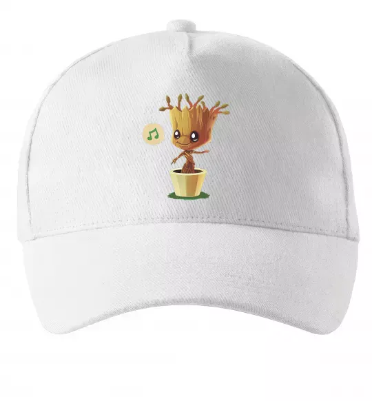 Кепка Маленький Грут в горщику Белый фото