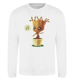 Свитшот I'm Groot Белый фото