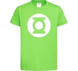 Детская футболка Зелений ліхтар лого біле Детская футболка Зелений ліхтар лого біле