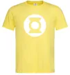 Мужская футболка Зелений ліхтар лого біле Лимонный фото