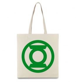 Эко-сумка Зелений ліхтар лого зелене