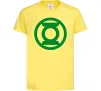 Дитяча футболка Зелений ліхтар лого зелене Лимонний Дитяча футболка Зелений ліхтар лого зелене Лимонний фото