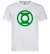Мужская футболка Зелений ліхтар лого зелене Белый фото