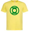 Мужская футболка Зелений ліхтар лого зелене Лимонный фото