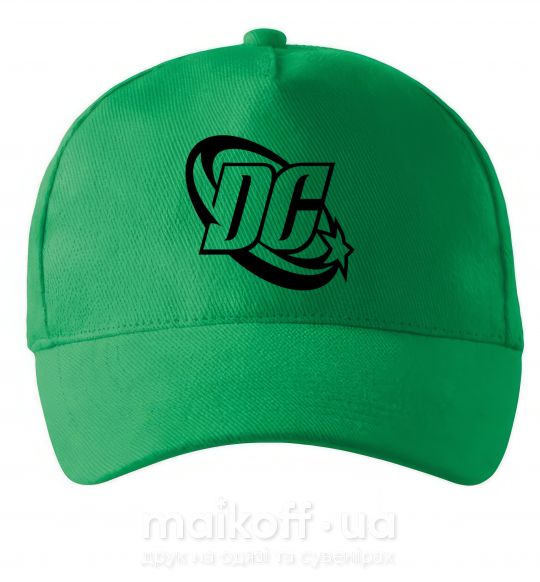 Кепка DC logo black Зеленый фото