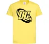 Дитяча футболка DC logo black Лимонний Дитяча футболка DC logo black Лимонний фото