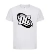 Детская футболка DC logo black Белый фото