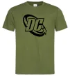 Чоловіча футболка DC logo black Оливковий Чоловіча футболка DC logo black Оливковий фото