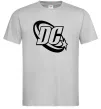 Чоловіча футболка DC logo black Сірий Чоловіча футболка DC logo black Сірий фото