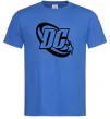 Чоловіча футболка DC logo black Яскраво-синій Чоловіча футболка DC logo black Яскраво-синій фото