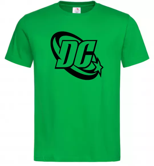 Чоловіча футболка DC logo black Зелений фото