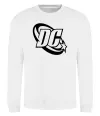 Світшот DC logo black Білий Світшот DC logo black Білий фото