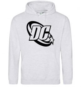 Чоловіча толстовка (худі) DC logo black