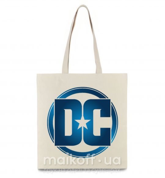 Еко-сумка DC logo fullcolour Бежевий фото