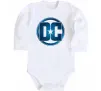 Дитячий бодік DC logo fullcolour Білий фото
