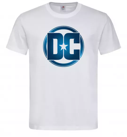 Чоловіча футболка DC logo fullcolour Білий фото