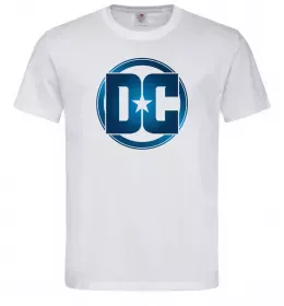 Мужская футболка Зелений ліхтар лого біле Зеленый фото