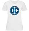 Жіноча футболка DC logo fullcolour Білий Жіноча футболка DC logo fullcolour Білий фото