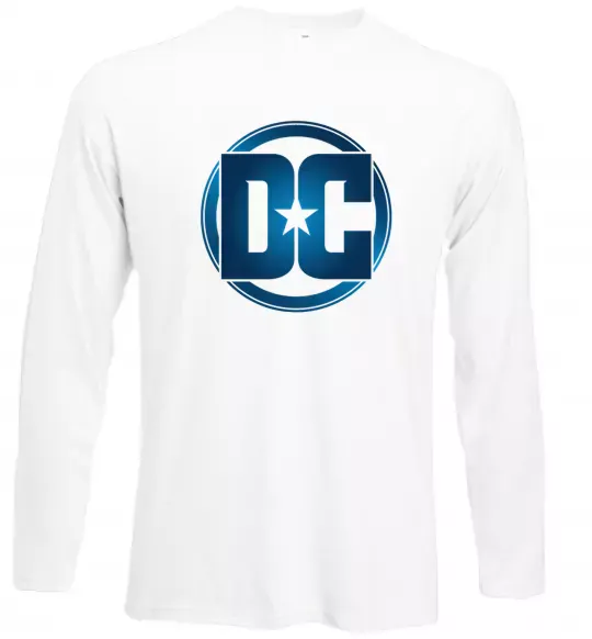 Лонгслив DC logo fullcolour Белый фото