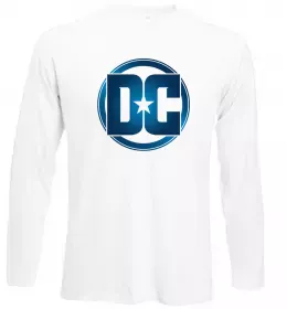 Лонгслив Зелений ліхтар лого біле Черный фото