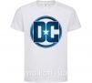 Детская футболка DC logo fullcolour Белый фото