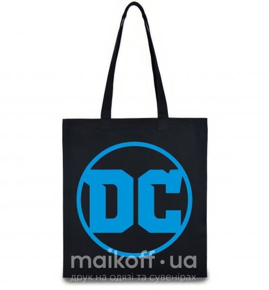 Еко-сумка DC голубой Чорний фото