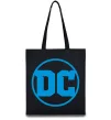 Еко-сумка DC блакитний Чорний Еко-сумка DC блакитний Чорний фото