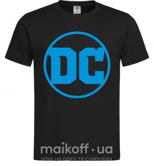 Чоловіча футболка DC голубой Чорний фото