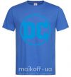 Мужская футболка DC голубой Ярко-синий фото