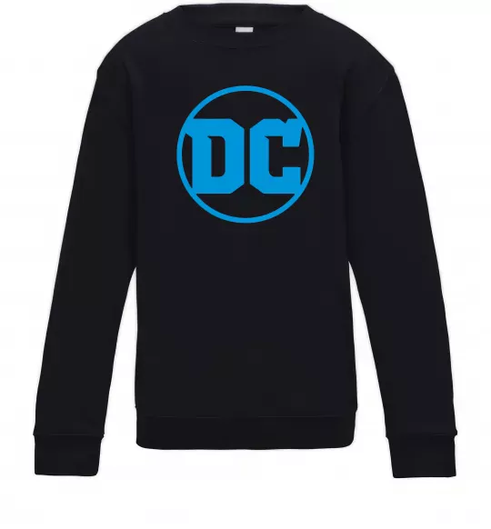 Дитячий світшот DC блакитний Чорний фото