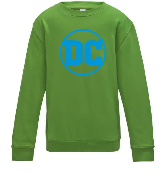 Дитячий світшот DC блакитний Лаймовий фото