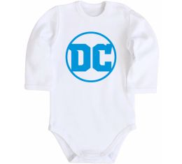 Детский боди DC блакитний Детский боди DC блакитний