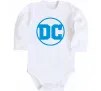 Детский боди DC блакитний Белый Детский боди DC блакитний Белый фото