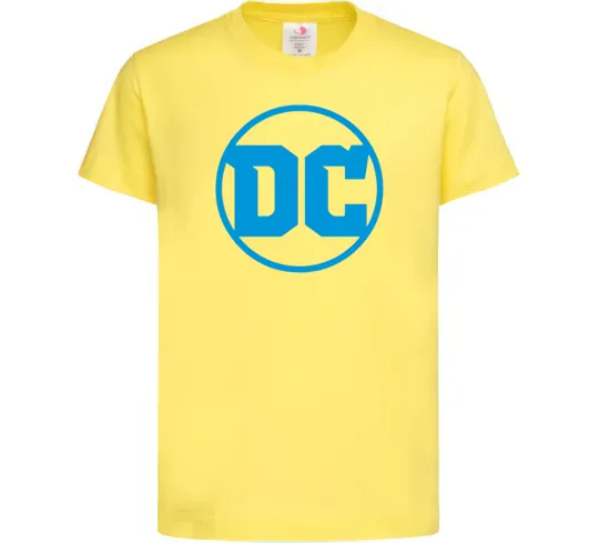 Детская футболка DC блакитний Лимонный фото